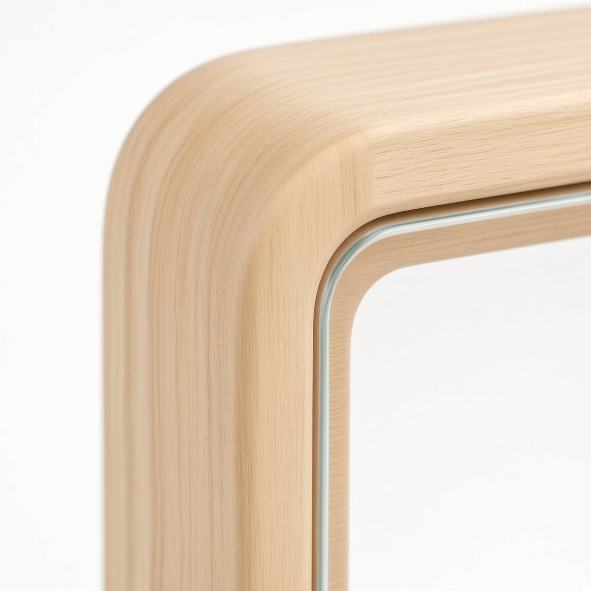 Wooden Floating Frame for Pressed Leaves | Glass Specimen Display Case